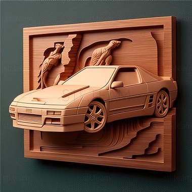 3D модель Honda Prelude (STL)